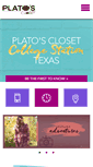 Mobile Screenshot of platosclosetcollegestation.com